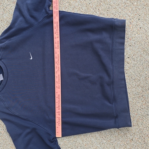 Y2K Vintage Nike Navy Crewneck Pullover Sweatshirt Size XL - Picture 7 of 11
